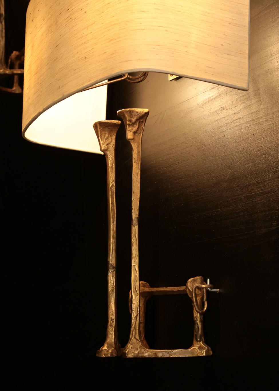 Pair of Wall Sconces by Felix Agostini, Model 