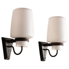 Pair of Wall Sconces by Georges Candilis