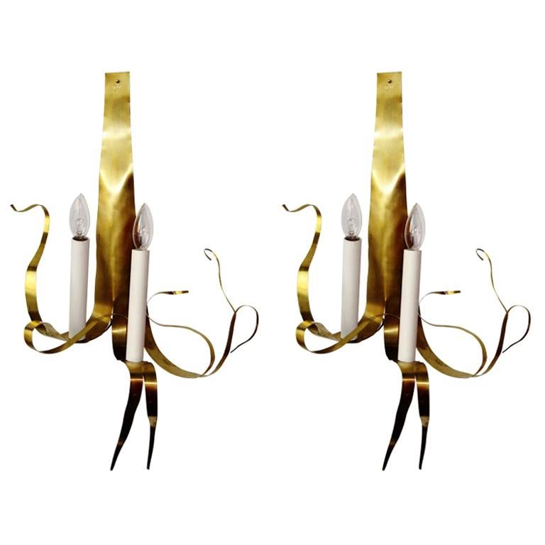 Pair Of  Wall Sconces By Jacques Jarrige ©1998