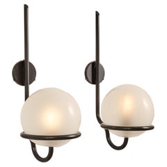 Pair of Wall Sconces by Sergio Asti 'Model 145'