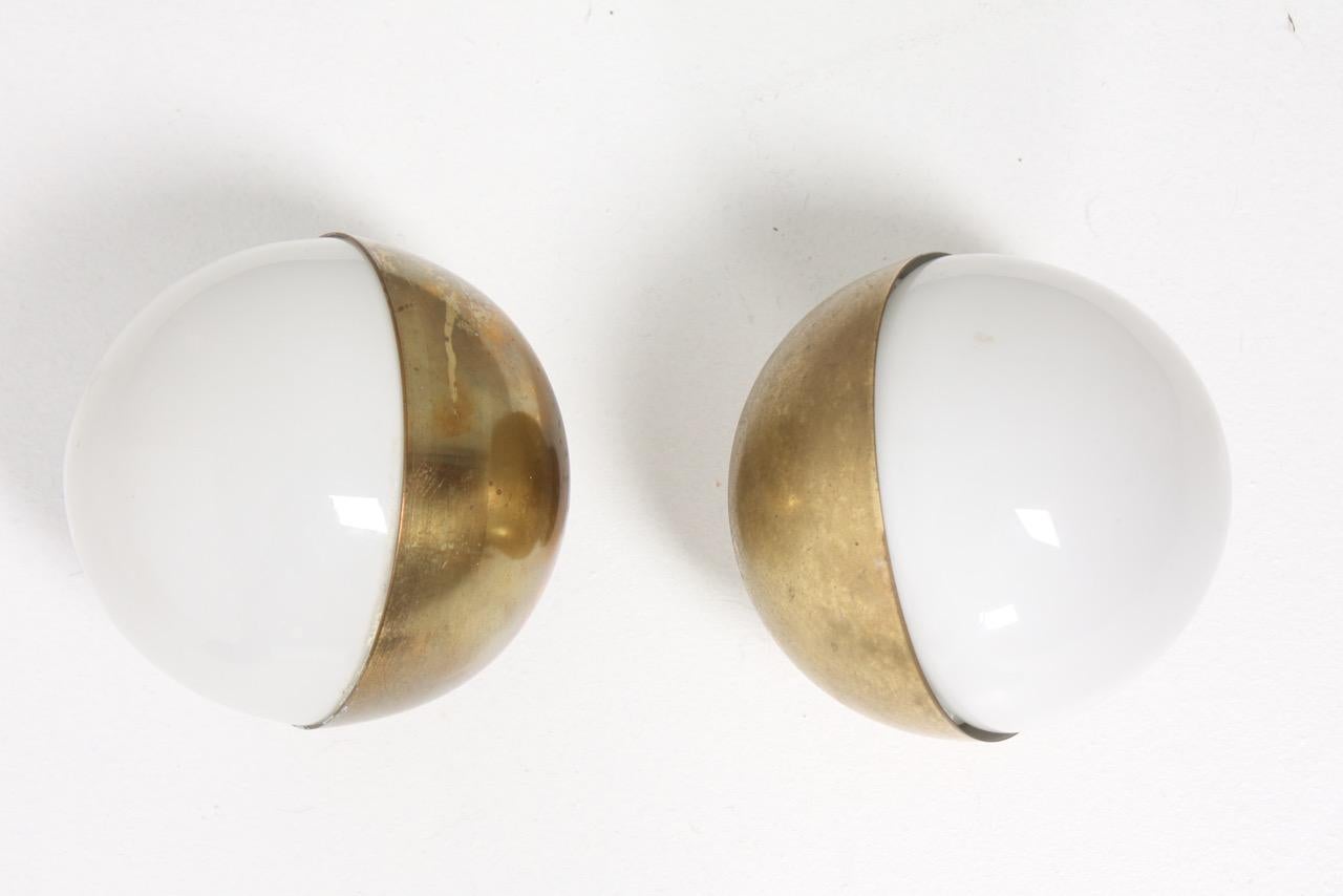 Pair of Wall Sconces by Vilhelm Lauritzen In Excellent Condition In Lejre, DK