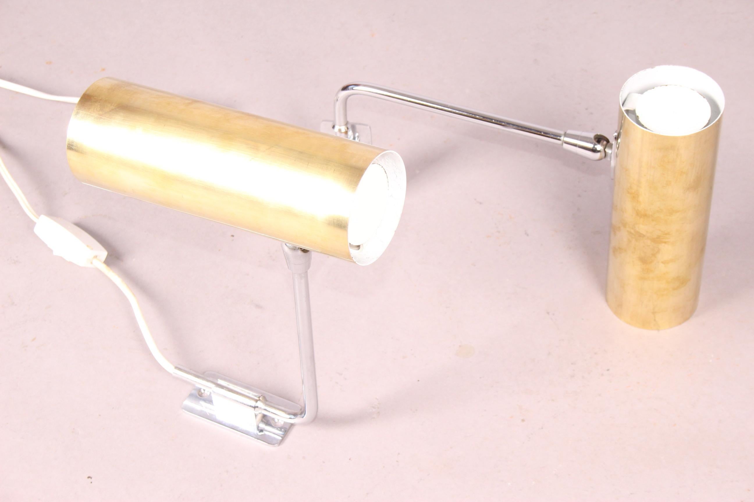 Pair of wall sconces.