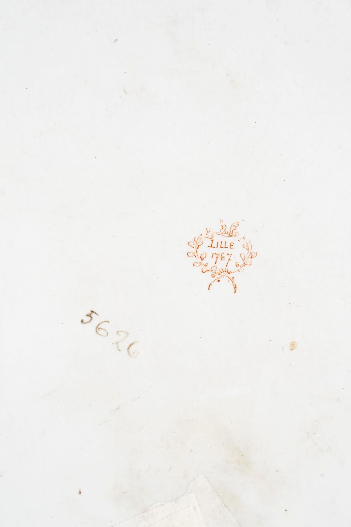 Coppia di applique in porcellana e bronzo dorato, periodo Napoleone III. in vendita 2