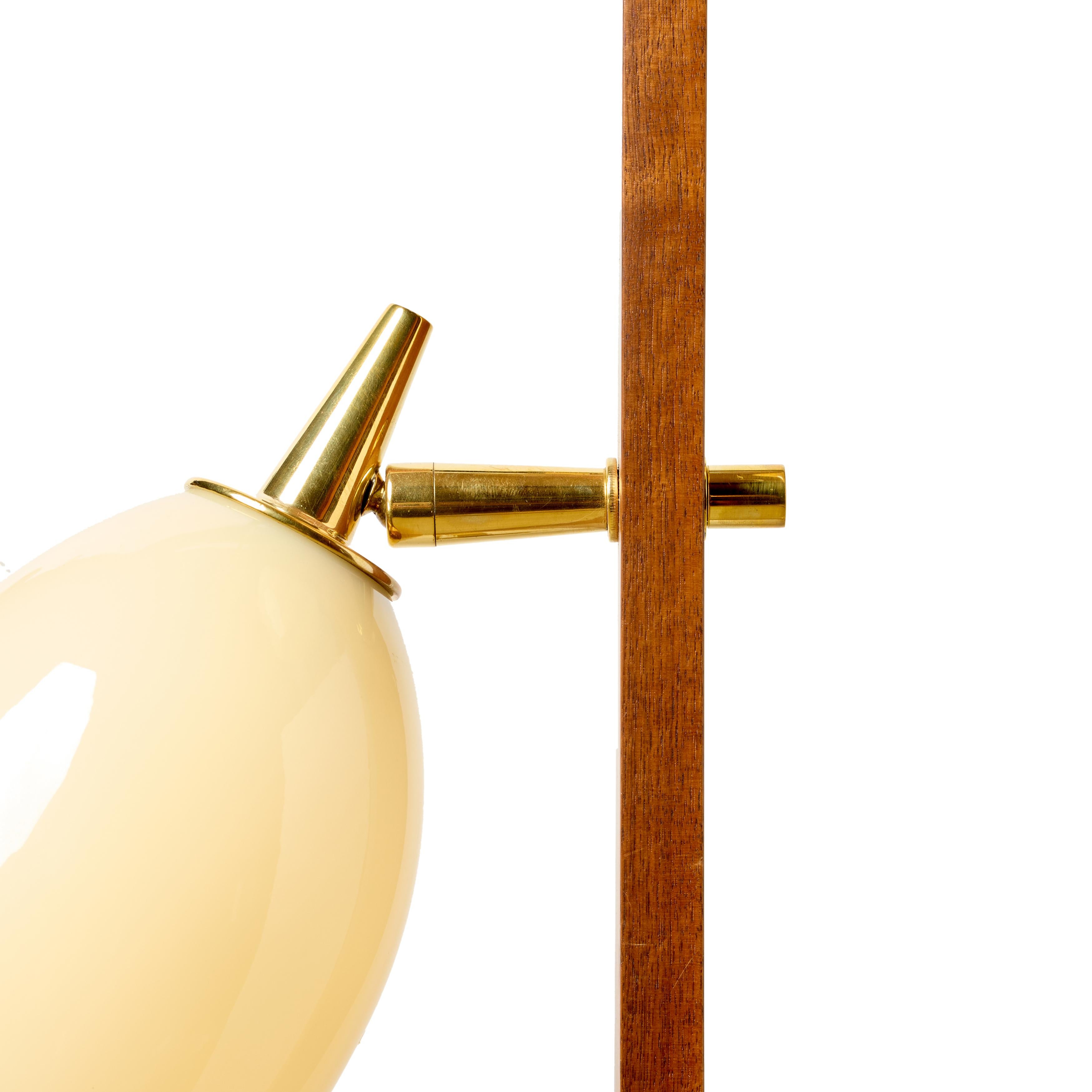 Mid-Century Modern Pair of Wall Sconces in the Style of Paavo Tynell, 1950s