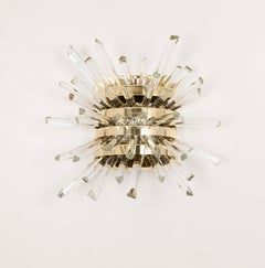 Pair of Wall Sconces ‘Miracle’ Crystal Glass, Bakalowits Austria, 1960s