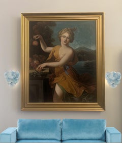 Pair of Wall Sconces Murano Discs