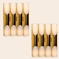 Pair of Wall Sconces or Wall Lights in the Style of RAAK, 1970