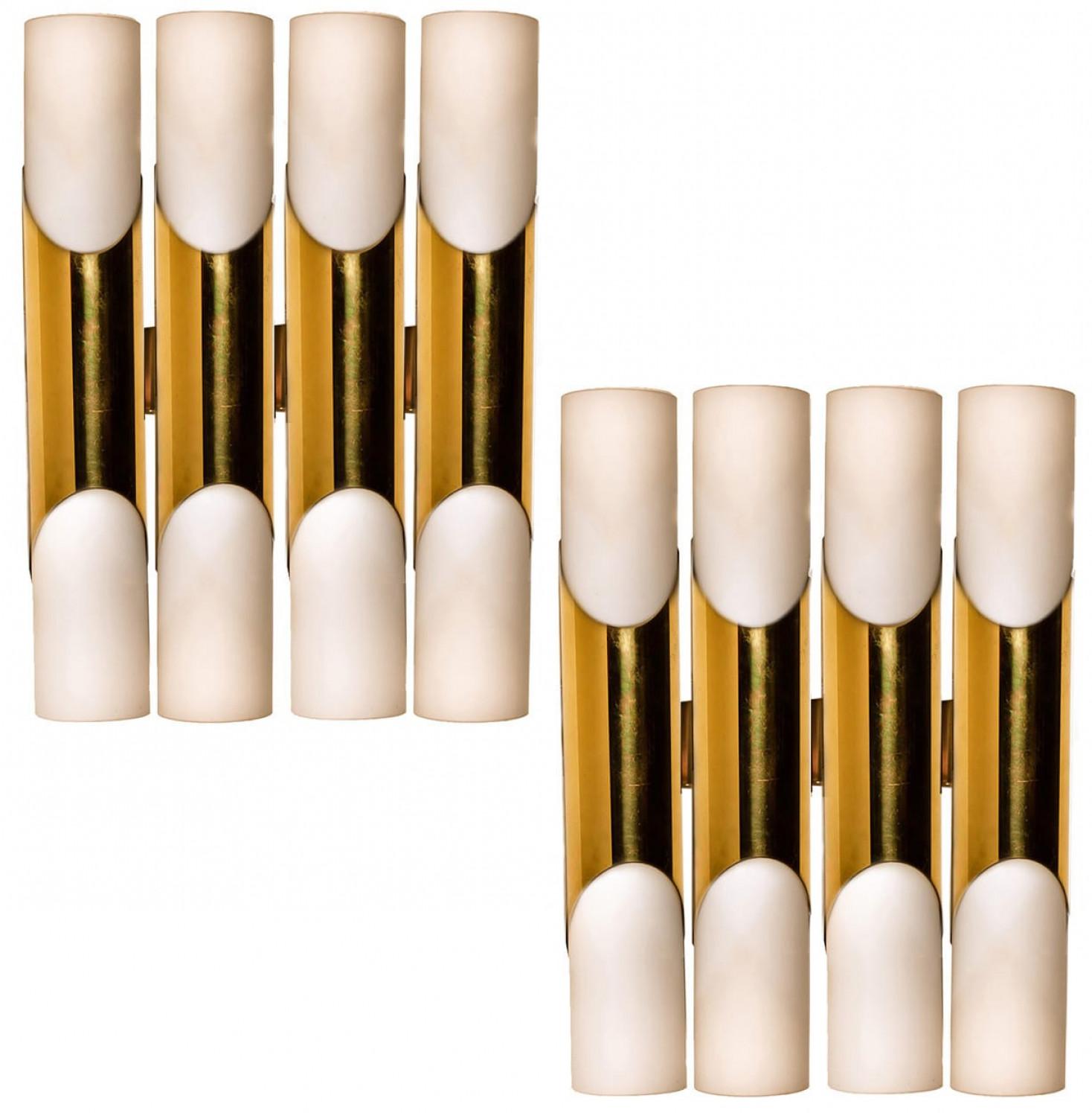 Other Pair of Wall Sconces or Wall Lights in the Style of RAAK, 1970 For Sale