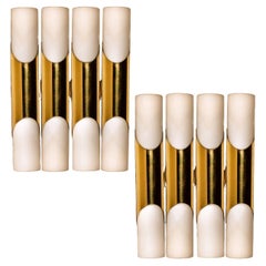 Pair of Wall Sconces or Wall Lights in the Style of RAAK, 1970