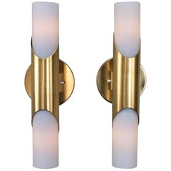 Pair of Wall Sconces or Wall Lights in the Style of RAAK, Amsterdam, 1970
