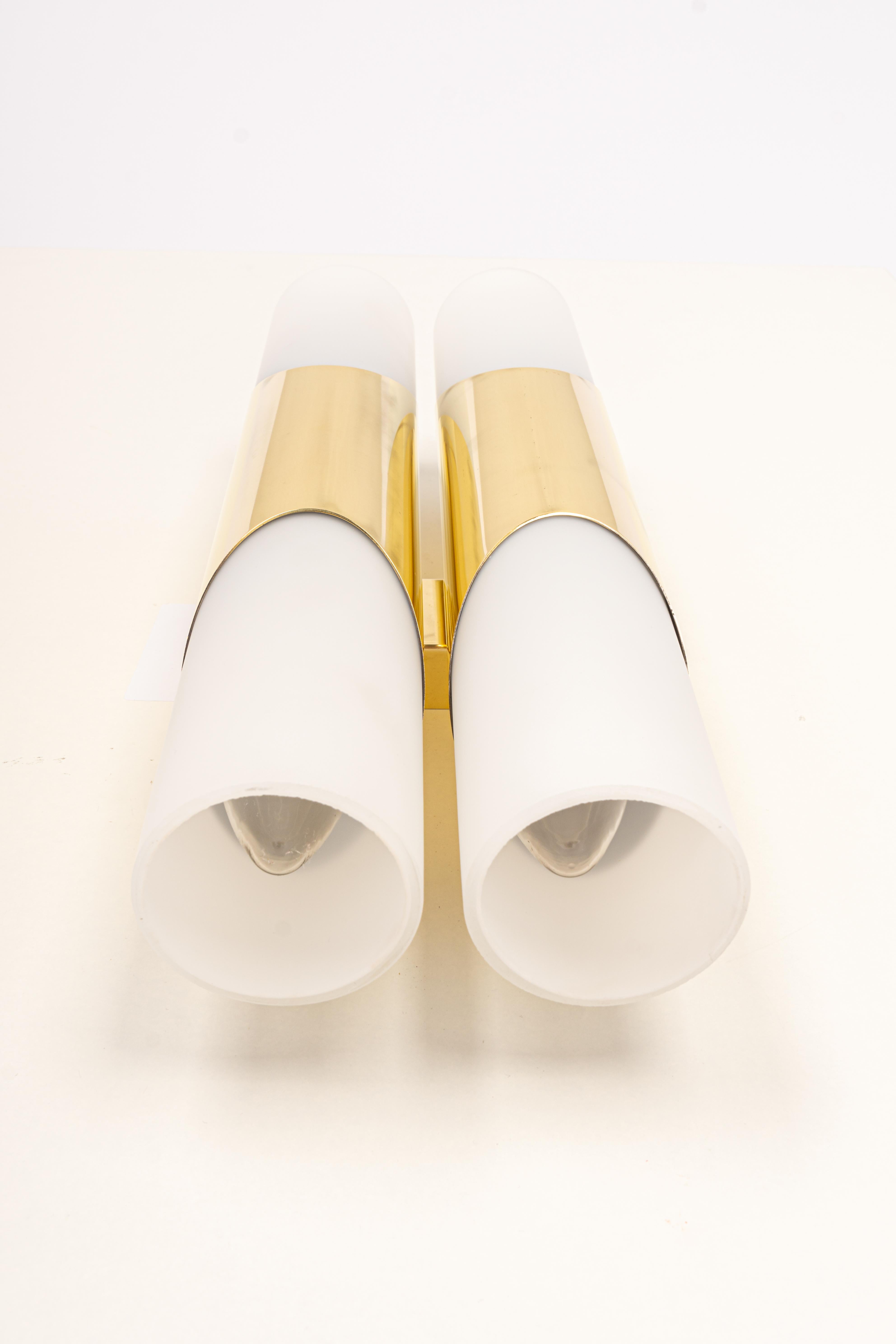 Late 20th Century Pair of Wall Sconces or Wall Lights in the Style of RAAK, Germany, 1970 For Sale