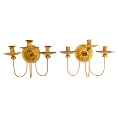 Antique Pair of Wall Sconces, Probably Berlin, Circa 1900