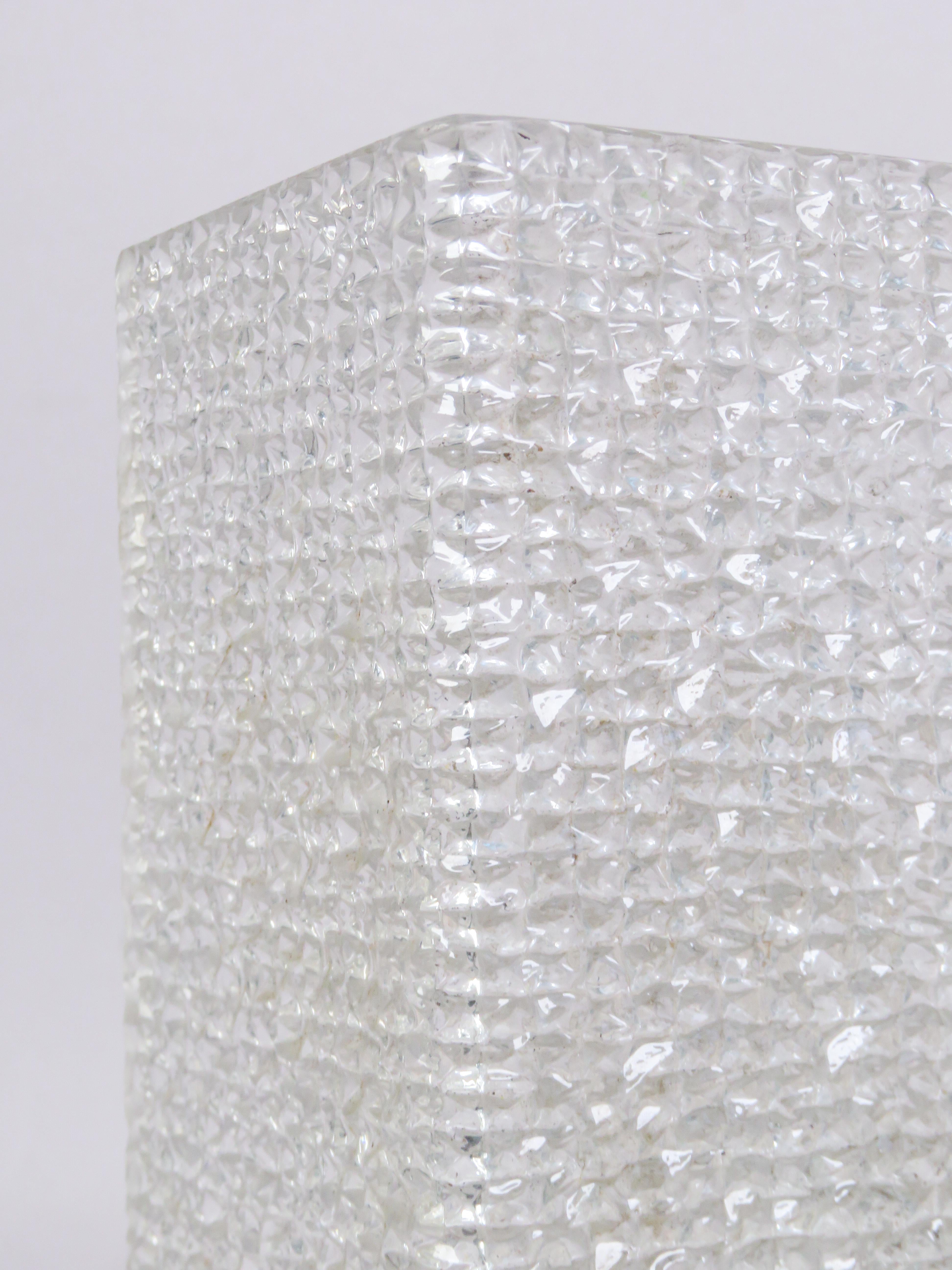 Paar Wandleuchter mit Holzrahmen, Methacrylatschirmen und vergoldetem Messing im Angebot 5