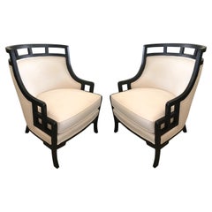 Paire de chaises longues Wallis Simpson par Jay Spectre