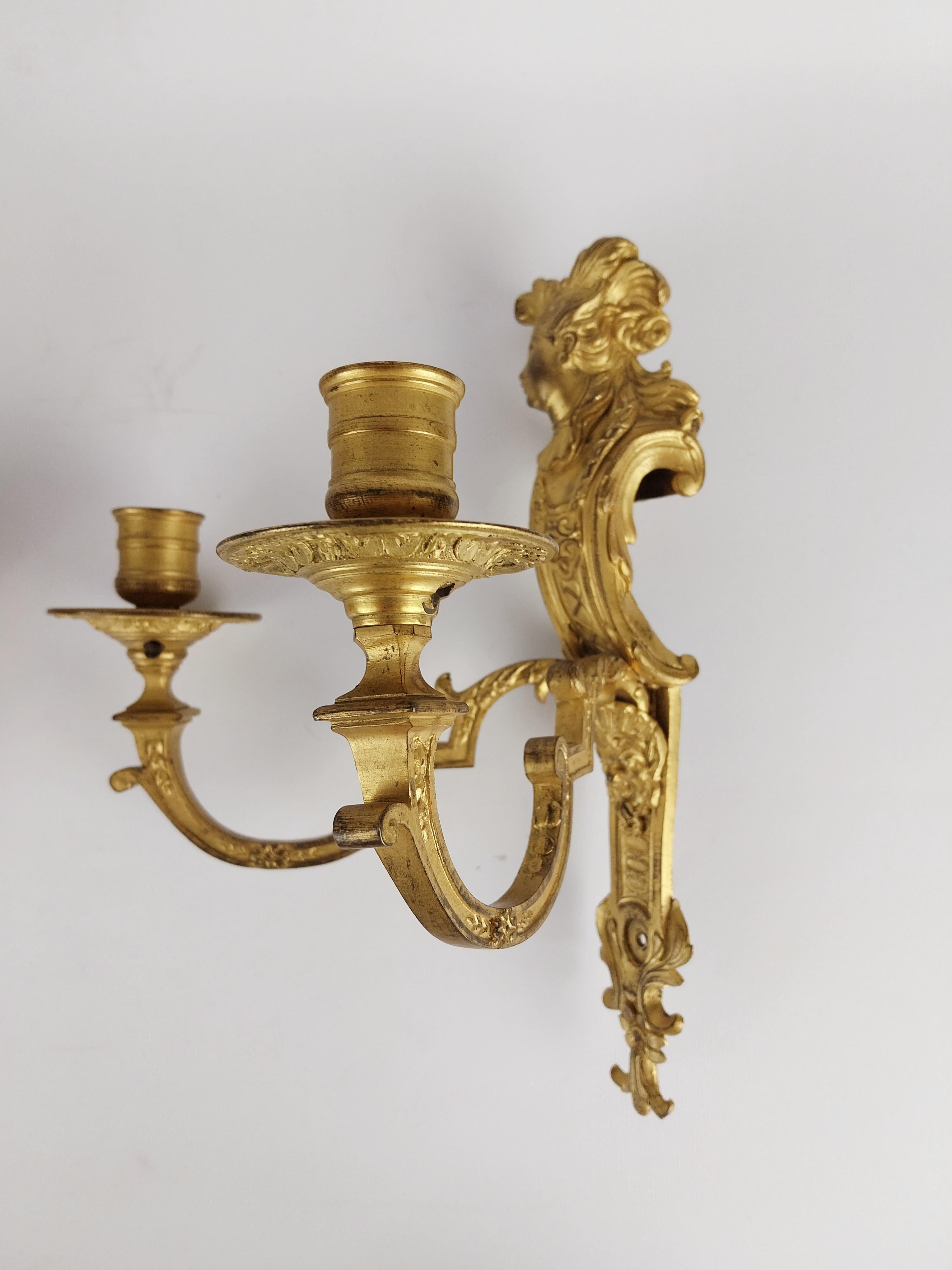 Pair of walls lights For Sale 3