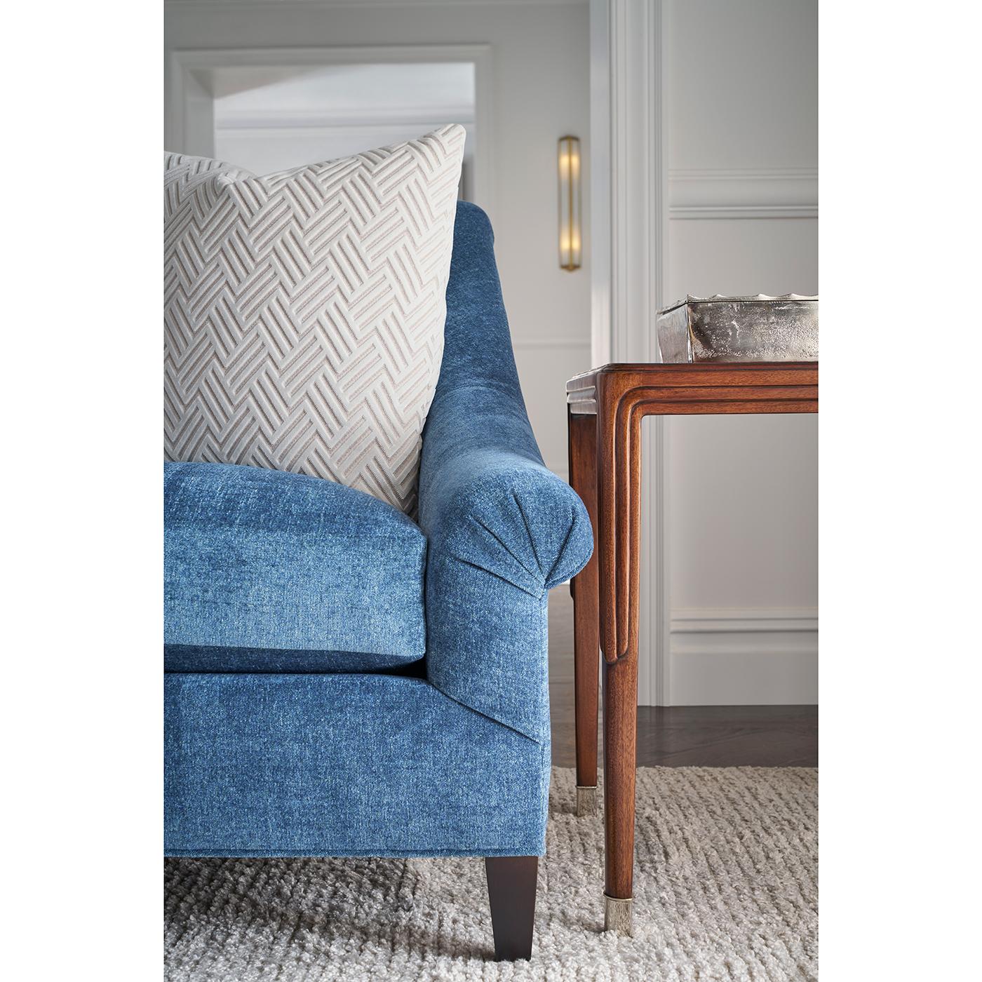 XXIe siècle et contemporain Paire de tables d'appoint Art Déco en noyer en vente