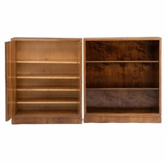 Coppia di armadi in noce di Kaj Gottlob