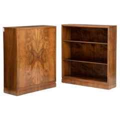 Pair of Walnut Cabinets by Kaj Gottlob