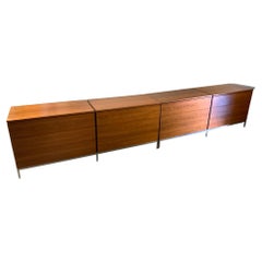 Pair of Walnut Chests by Florence Knoll for Knoll