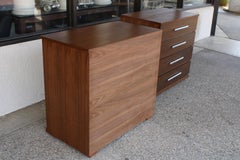 Pair of Walnut Dressers