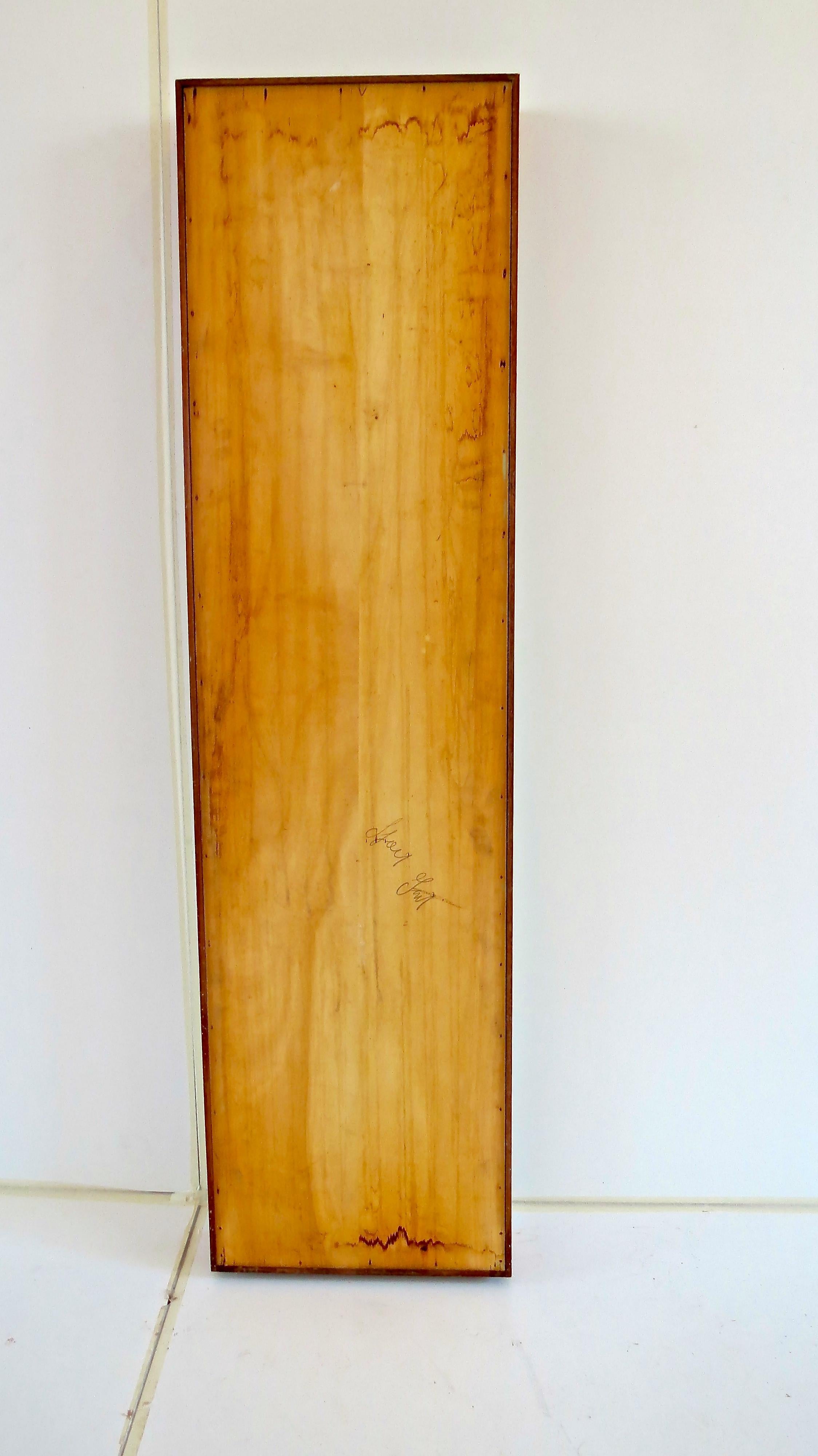 Pair of Walnut in the style of Ico Parisi Curved Wall Mirrors, 1950 For Sale 9