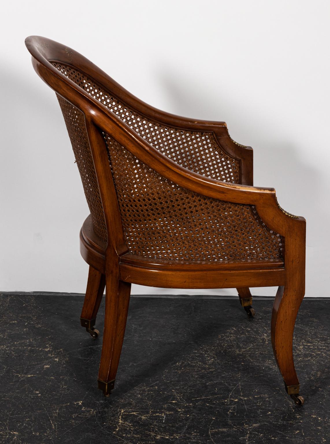 Pair of Walnut Spoon Back Chairs 8
