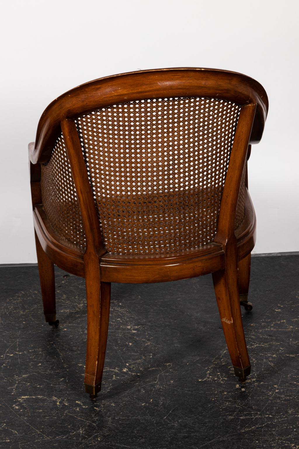 Pair of Walnut Spoon Back Chairs 2