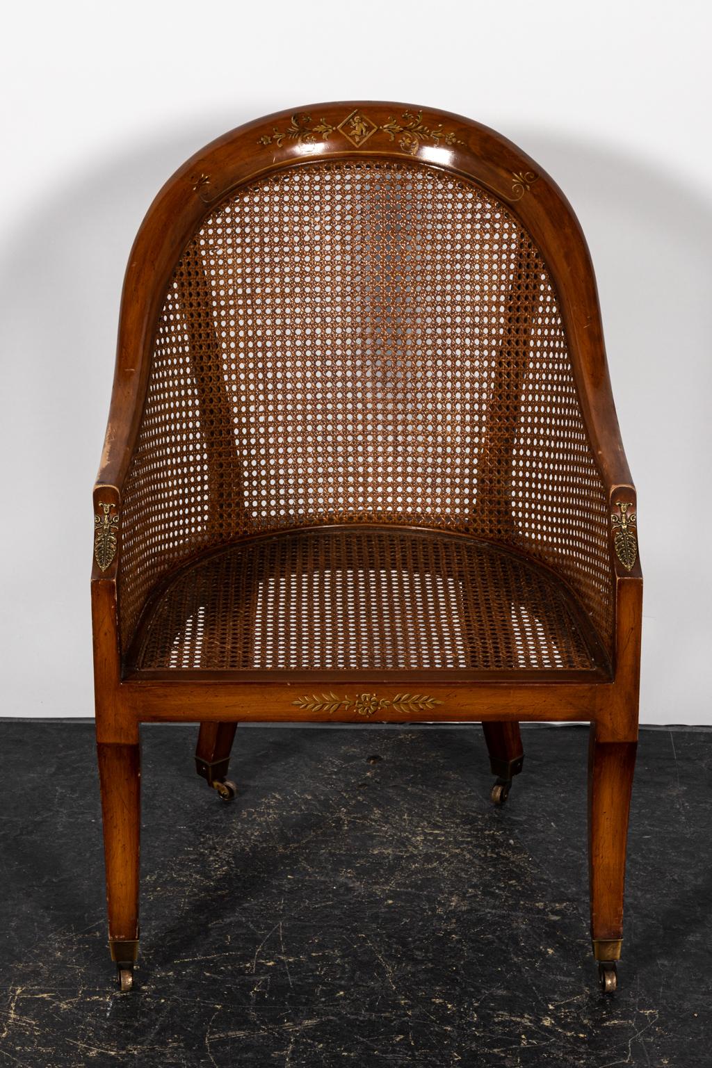 Pair of Walnut Spoon Back Chairs 4