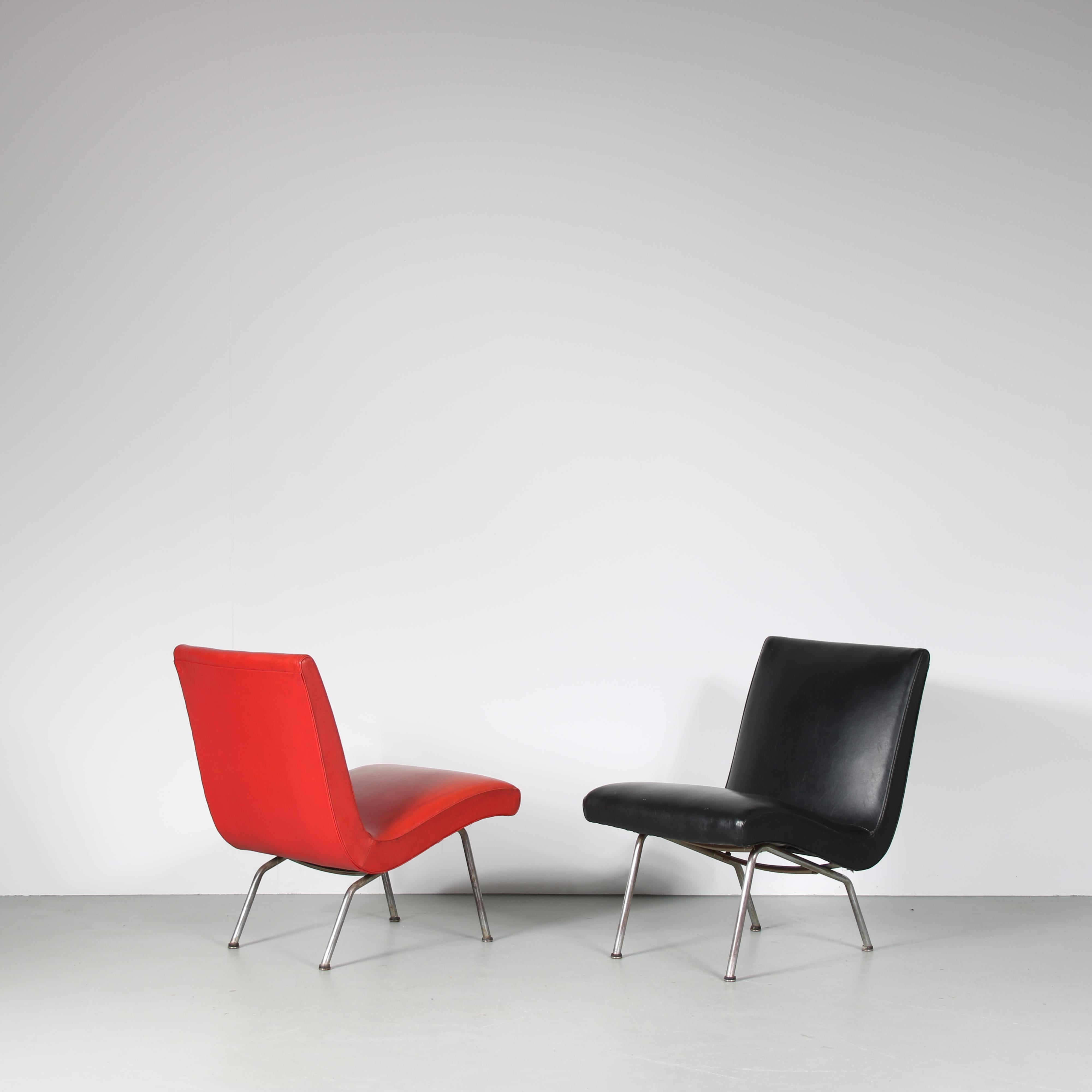 Metal Pair of Walter Knoll “Vostra” Chairs for Knoll, Germany, 1947 For Sale