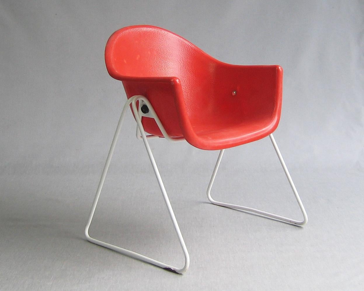 Pareja de sillas infantiles Walter Papst, Wilkhahn, Alemania 1961 - 1968 en venta 10