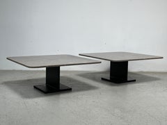Pair of Ward Bennett I-Beam Coffee Tables