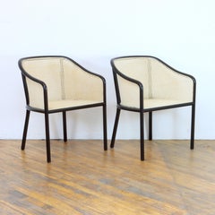 Pair of Ward Bennett "Landmark" Lounge Chairs