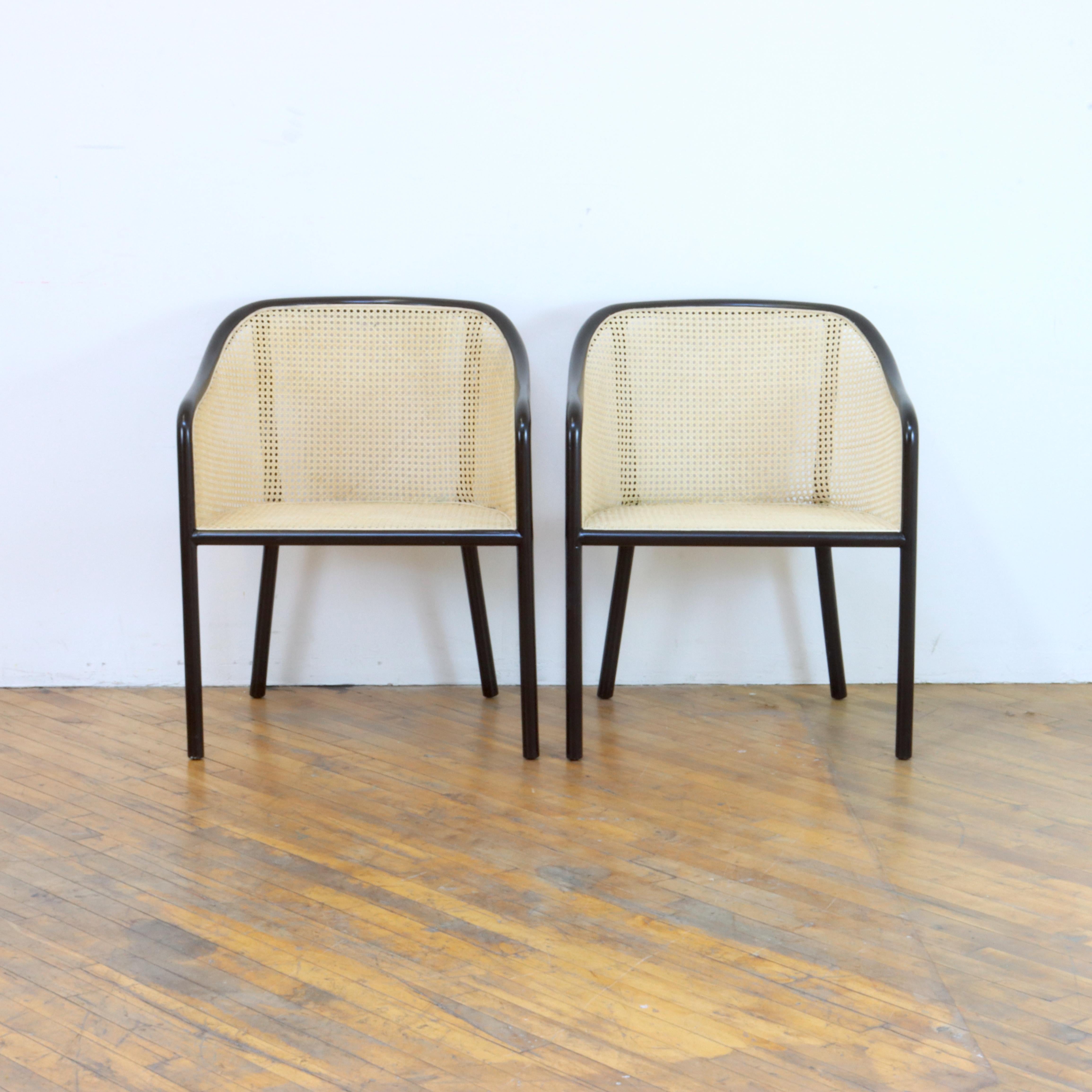 Mid-Century Modern Paire de fauteuils de salon Landmark de Ward Bennett en vente