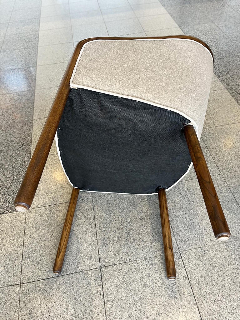 Pair of Ward Bennett Library Chairs For Sale 10