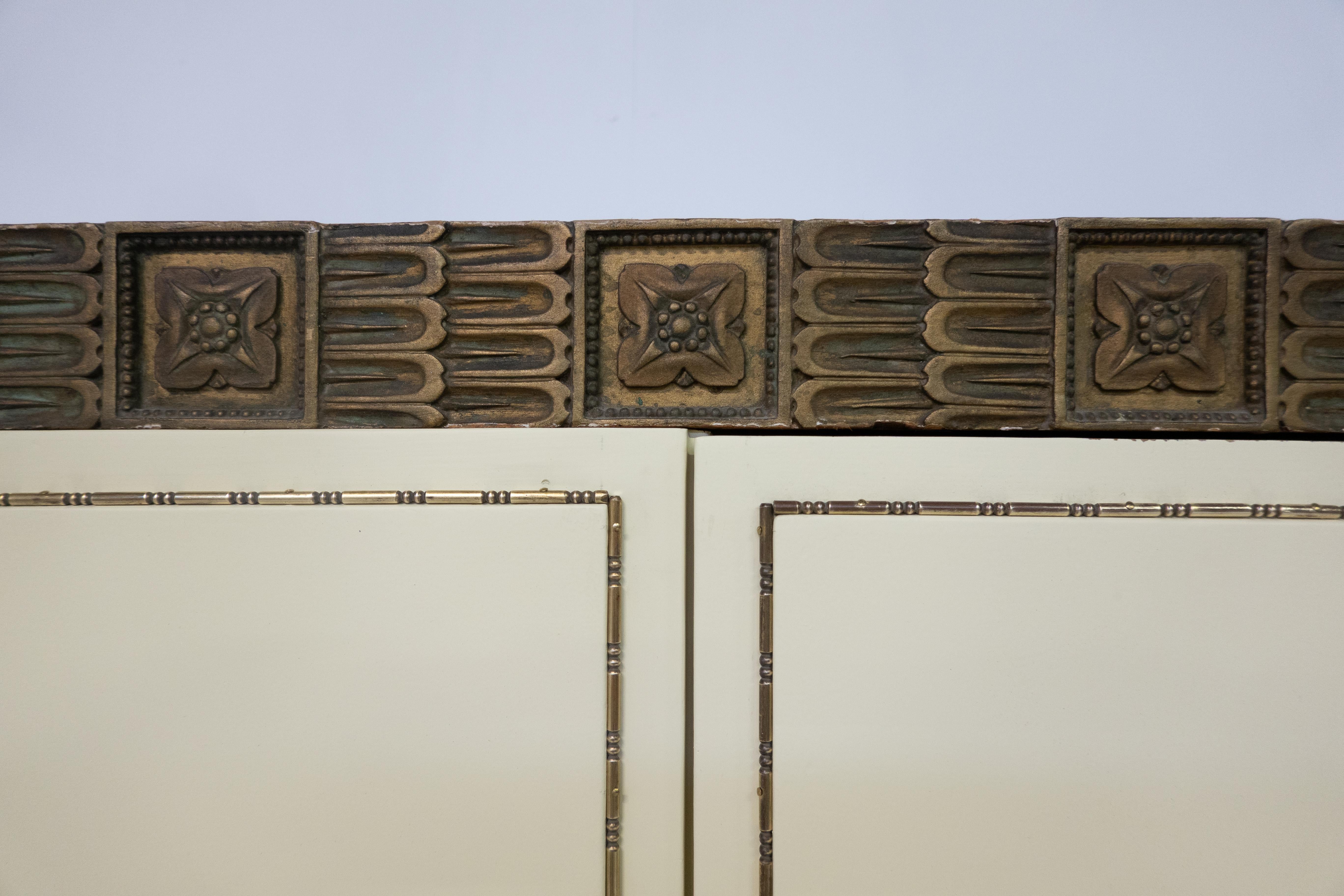 Pair of Wardrobes, Austro Hungarian,  Viennese secession style, 1900s For Sale 3
