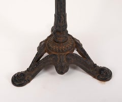 Pair of Waridons with Iron Base and Marble Top