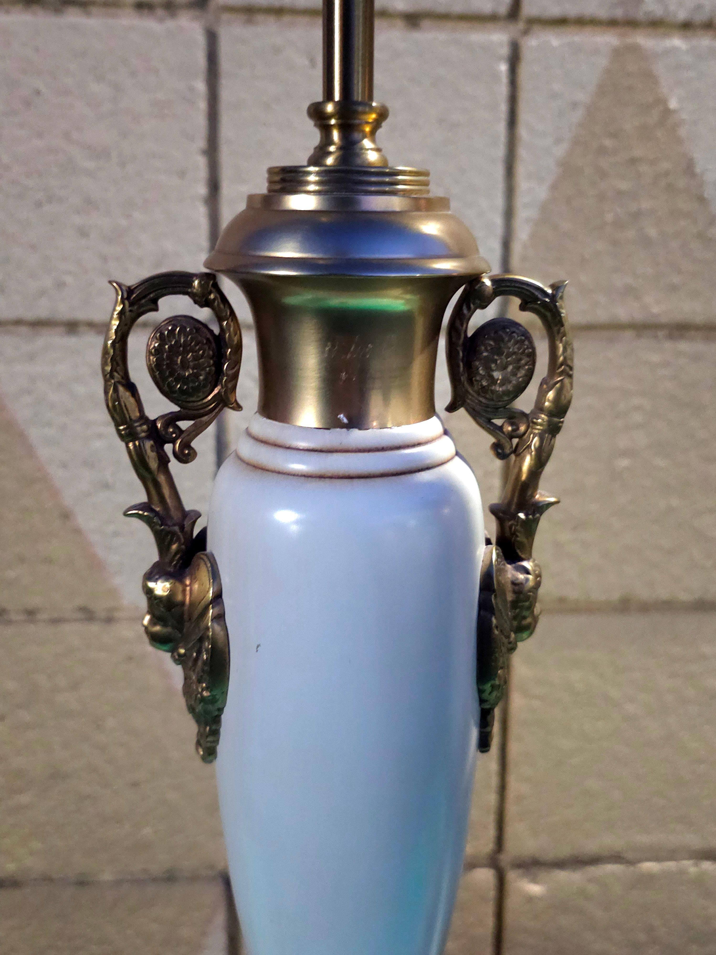 Other Pair of Warren Kessler Large Columnar Trophy Table Lamps For Sale