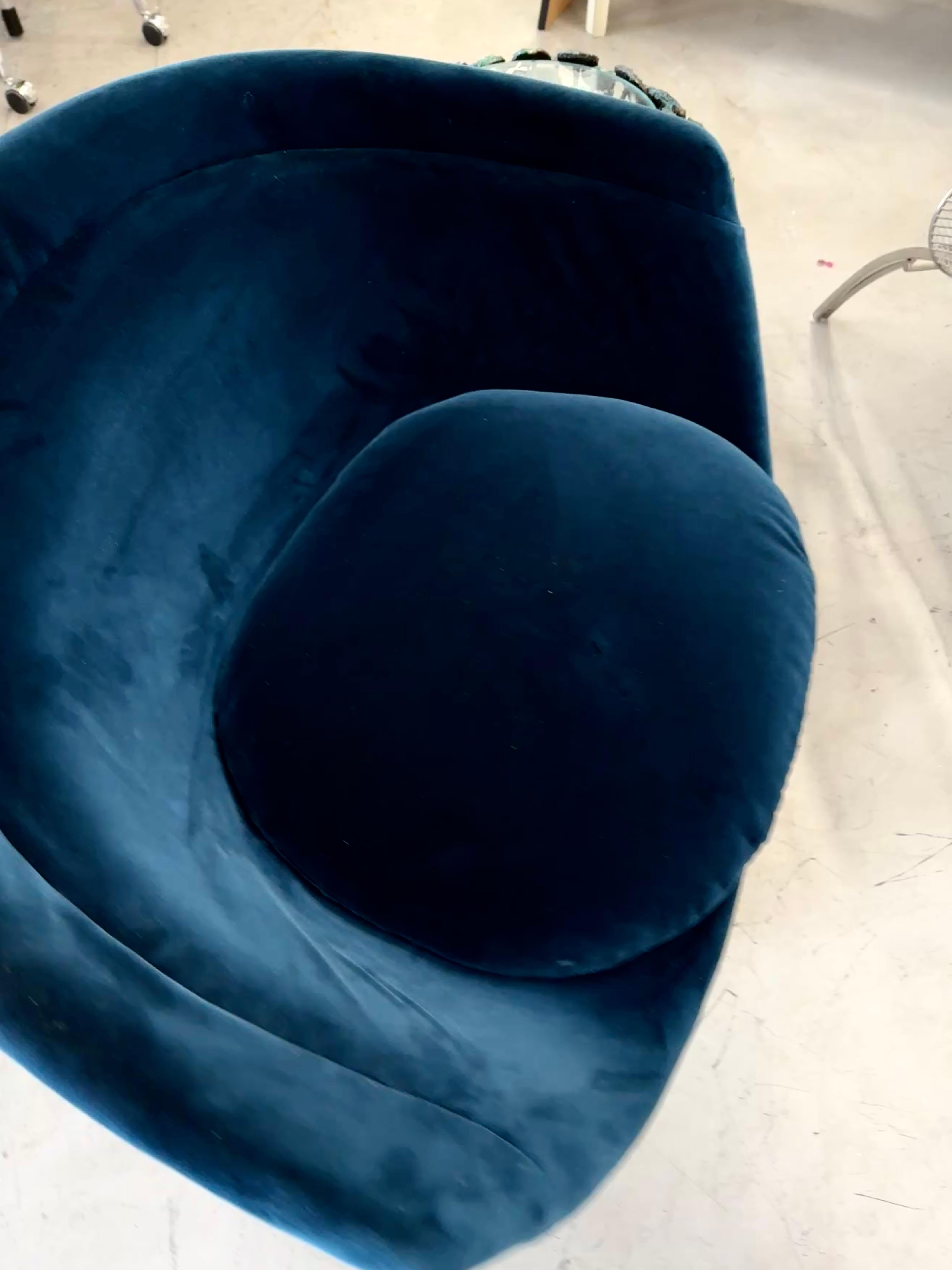 Paar Warren Platner-Loungesessel mit Bronze-Finish im Angebot 5
