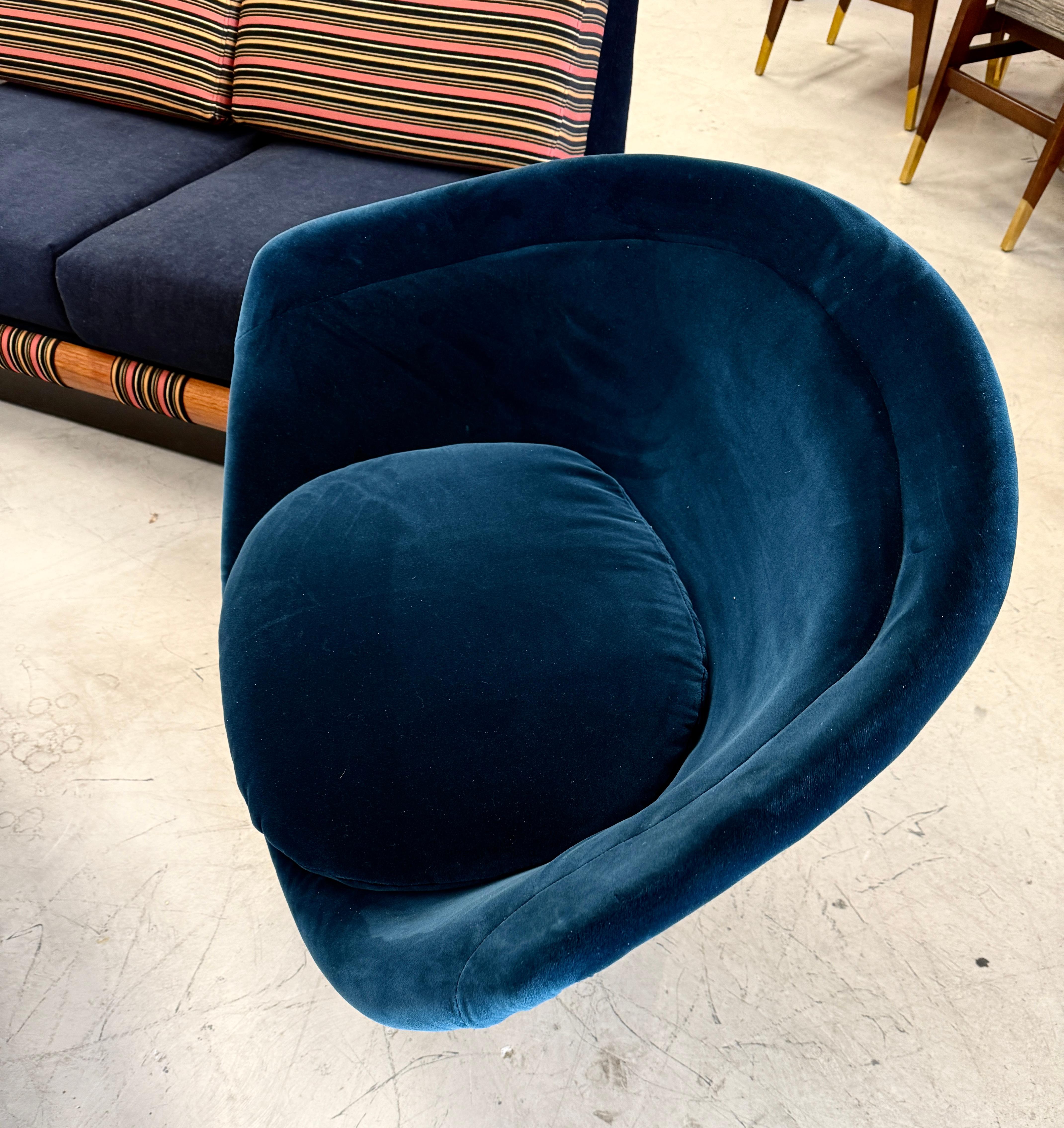 Paar Warren Platner-Loungesessel mit Bronze-Finish im Angebot 6
