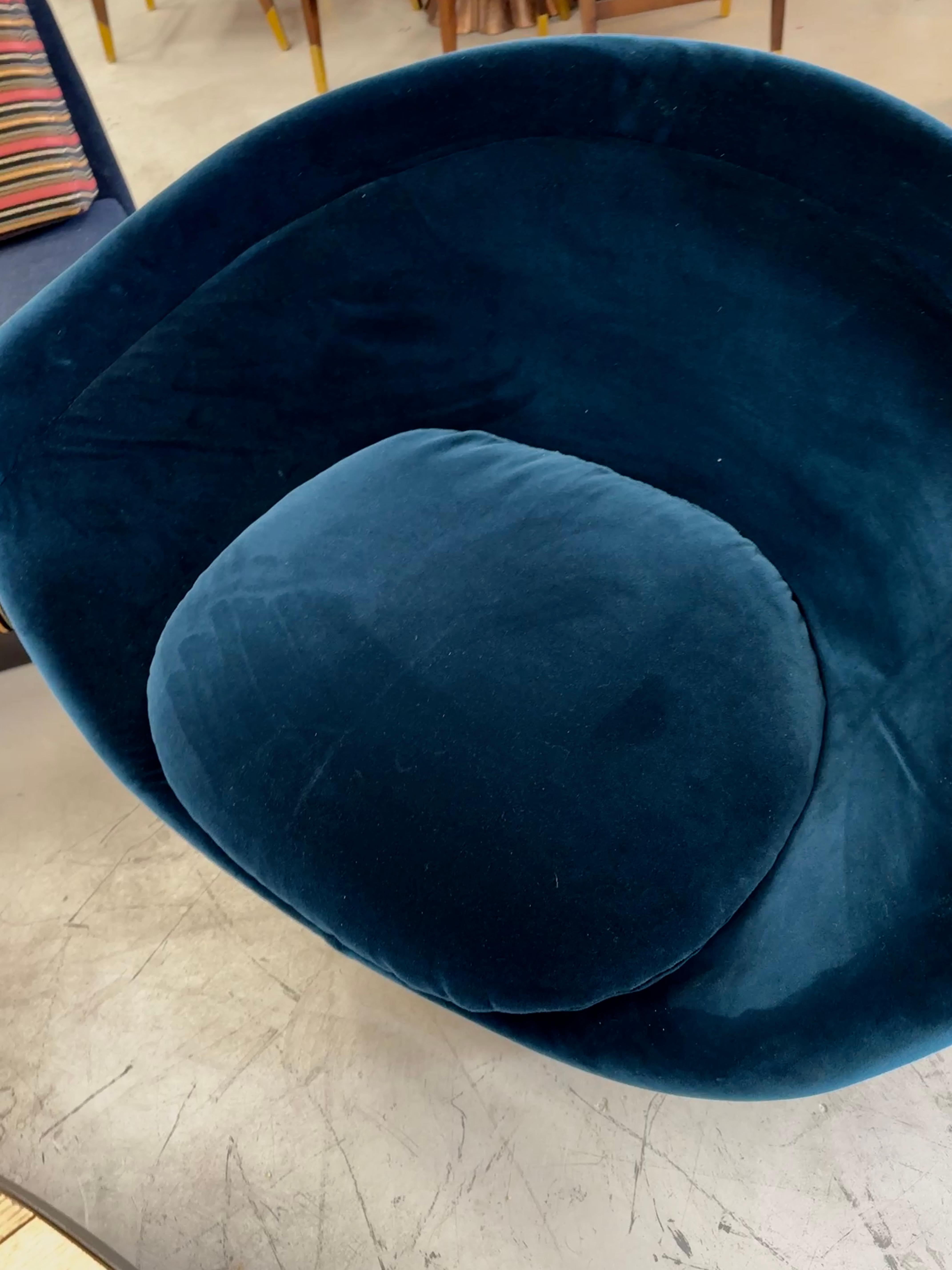Paar Warren Platner-Loungesessel mit Bronze-Finish im Angebot 7