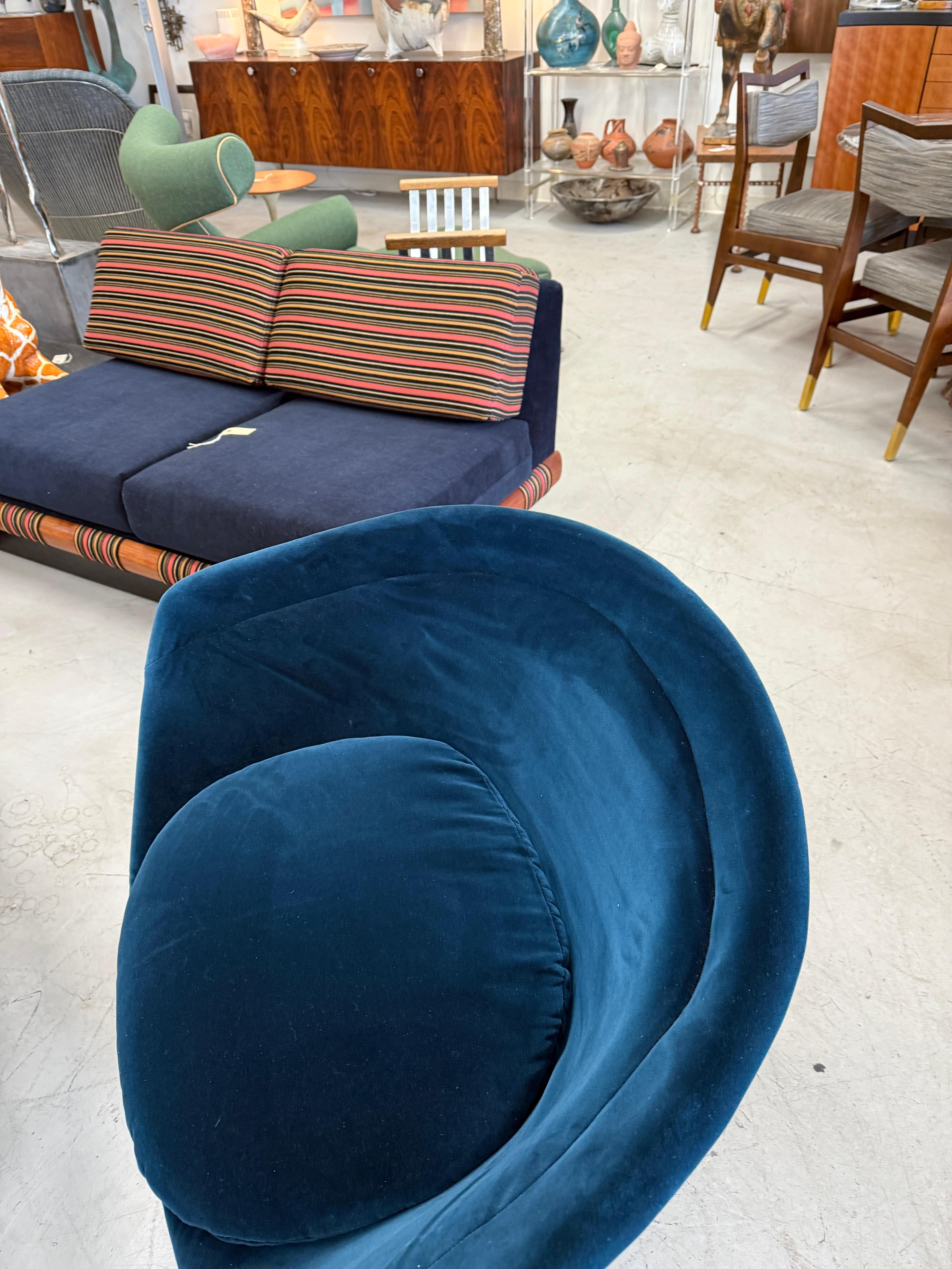 Paar Warren Platner-Loungesessel mit Bronze-Finish im Angebot 13