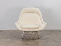 Pair of Warren Platner Easy Lounge Chairs and Ottoman