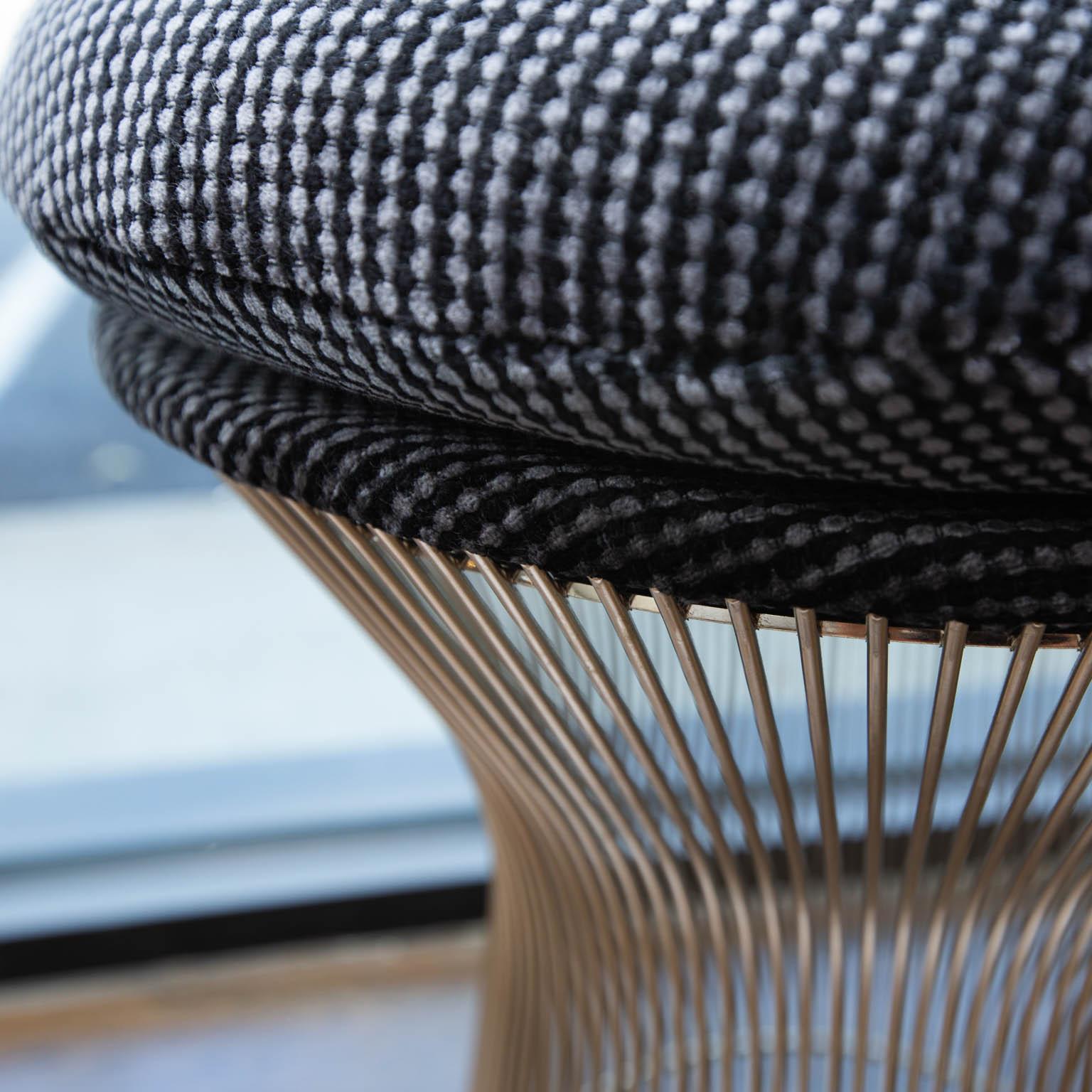 Pair of Warren Platner for Knoll Stools In Excellent Condition In New London, CT