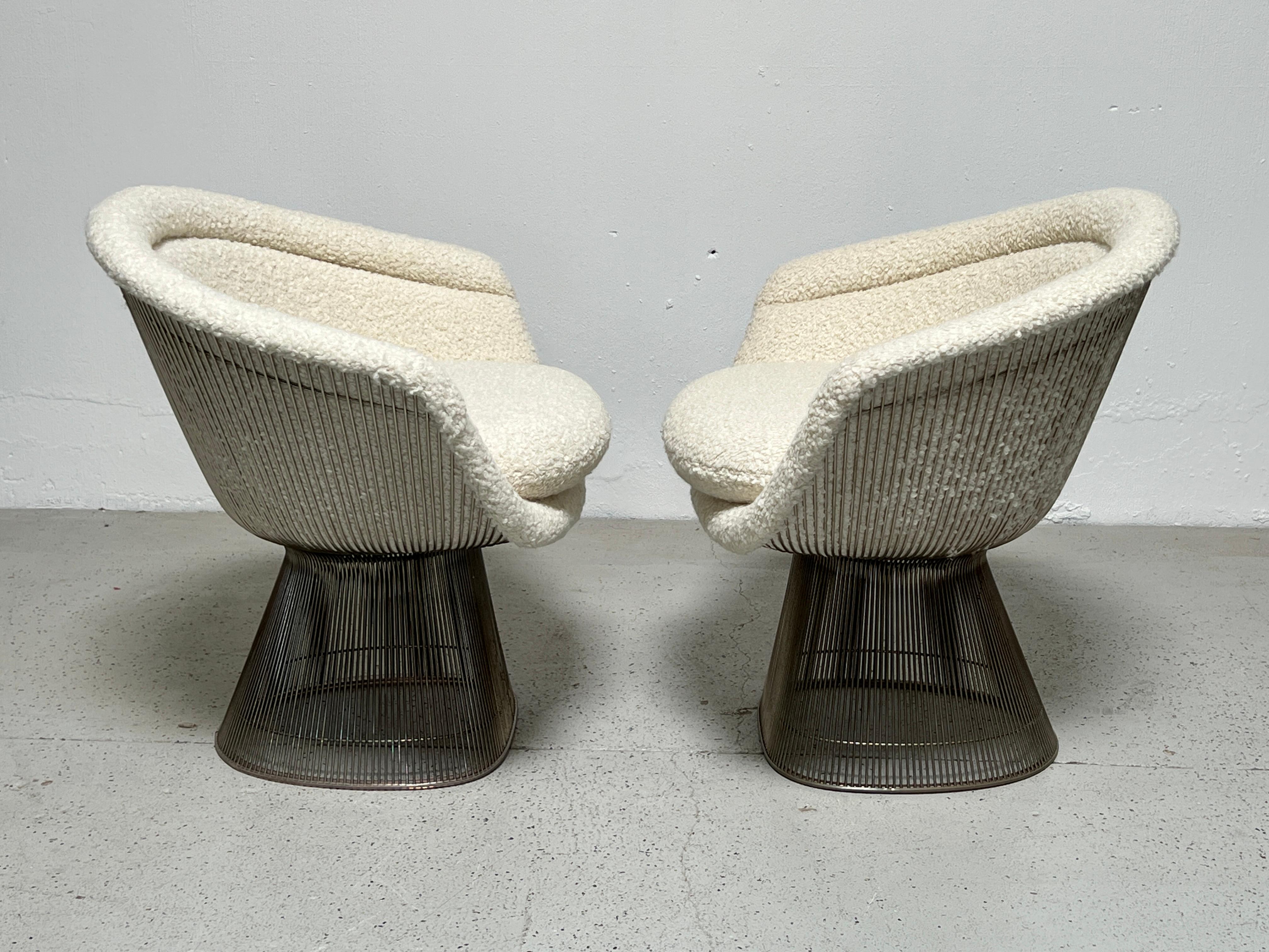 Pair of Warren Platner Lounge Chairs for Knoll 5