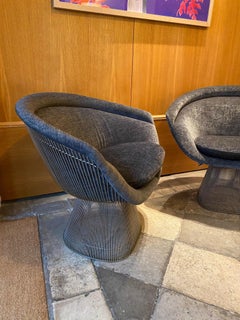 Paire de chaises longues Warren Platner pour Knoll