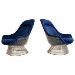 Pair of Warren Platner Lounge Chairs
