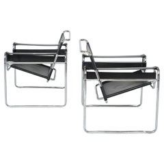 Pareja de sillones Wassily de Marcel Breuer para Knoll International - Años 90