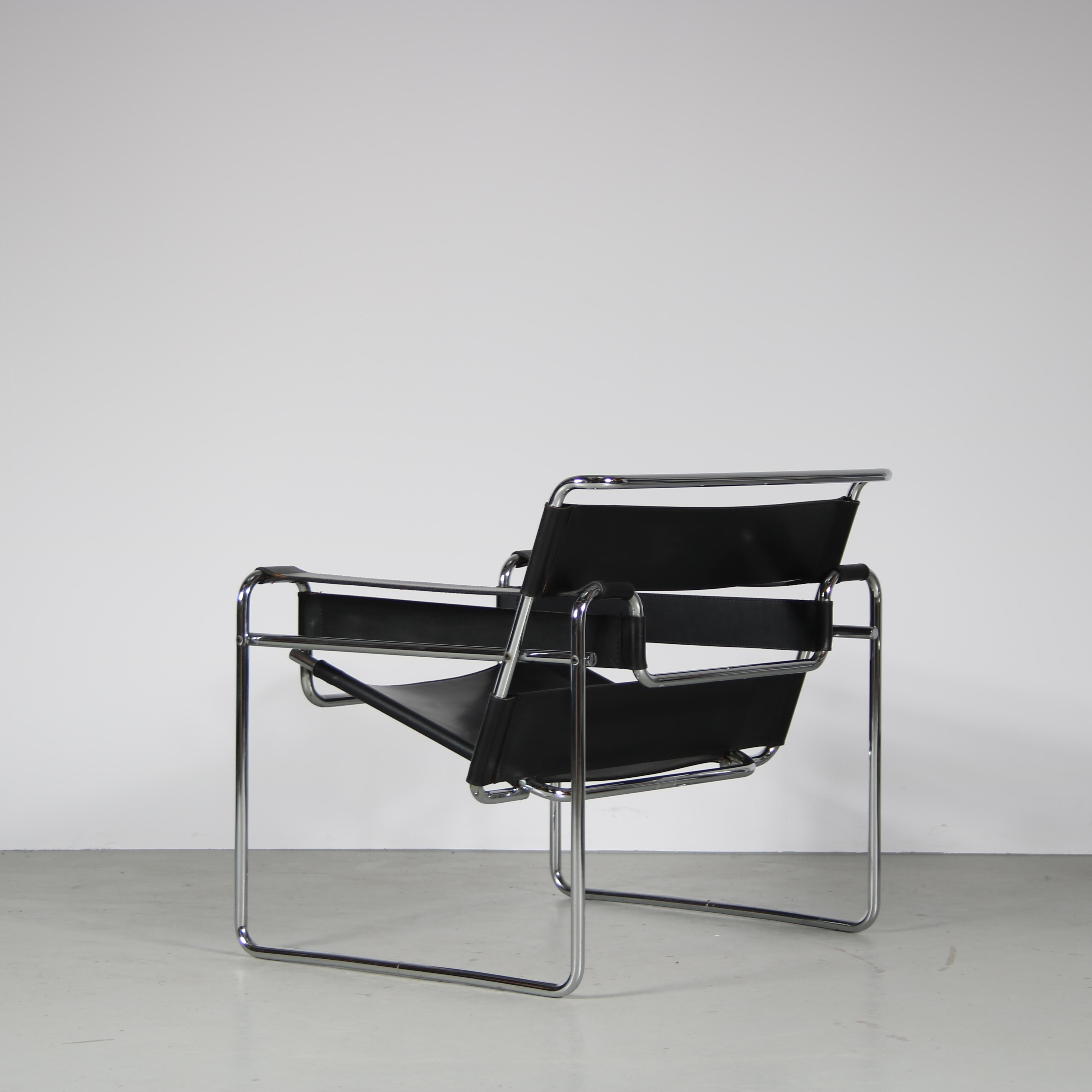 Pair of “Wassily” Chairs by Marcel Breuer for Gavina, Italy, 1960 1