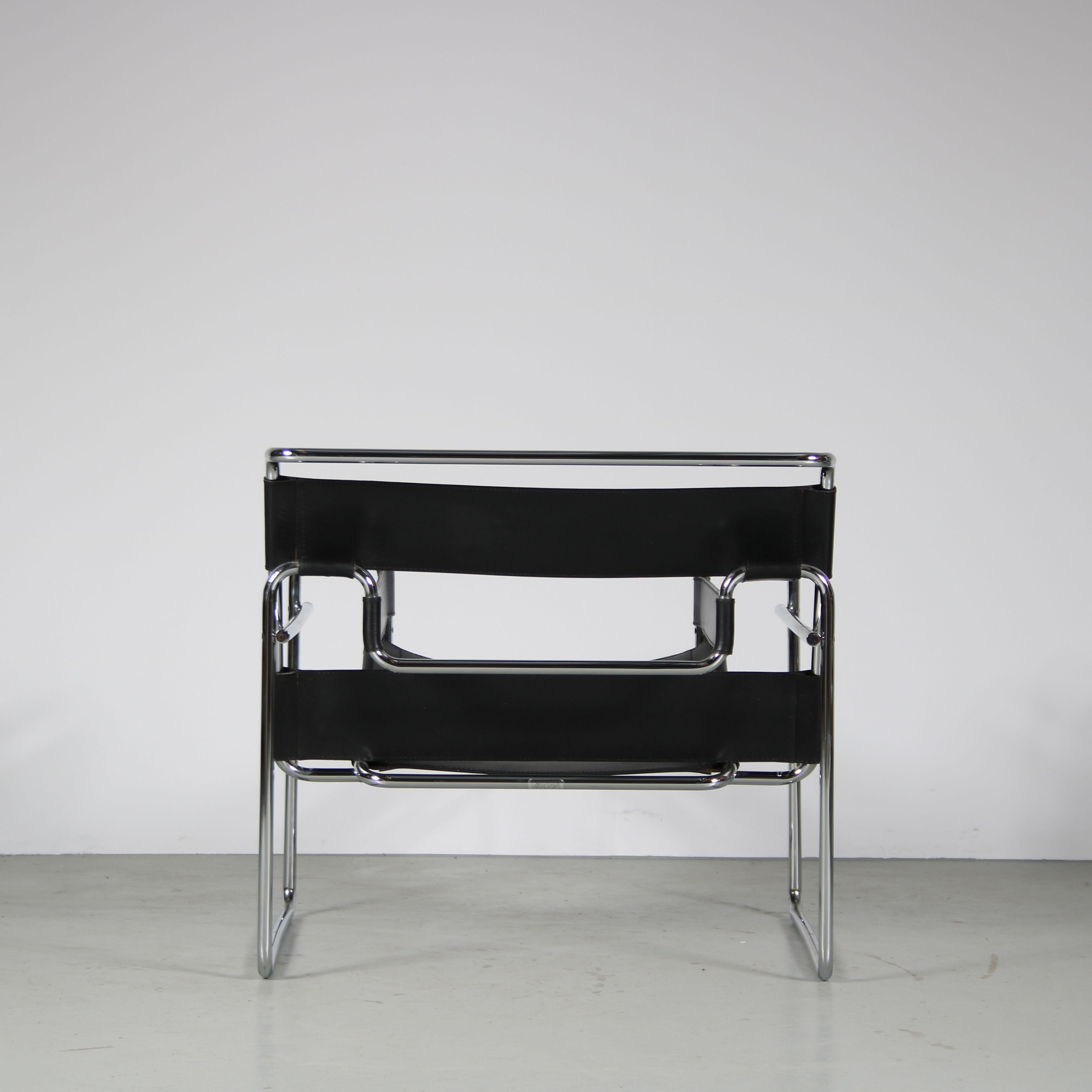 Pair of “Wassily” Chairs by Marcel Breuer for Gavina, Italy, 1960 2