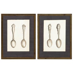 Pair of Watercolors by W Rogers and Sons